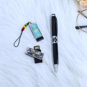 자개USB 블랙에디션 자개띠볼펜2종세트(전통문양) (8G~32G)
