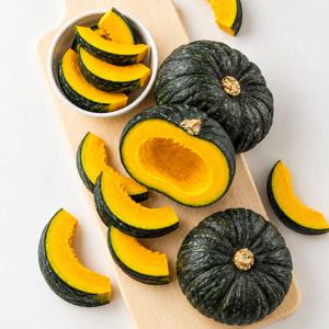 국내산 홍천 유기농 손질 단호박 씨제거 세절 500g x 2개