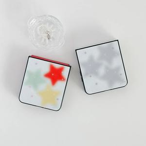 +맥세이프기본내장+ 몽글캔디별 갤럭시Z플립 맥세이프 블랙 아크 케이스