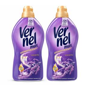 버넬 아로마테라피 고농축 섬유유연제 라벤더 1.44L 2개