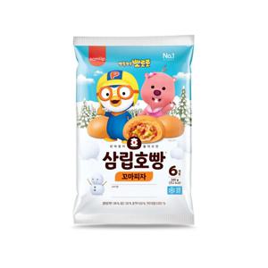 삼립호빵 꼬마피자 뽀로로 6입 240g 3봉(18입)