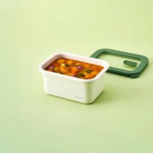 마이크로 레디 스텐 밀폐용기 에어홀 1.0L