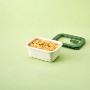 마이크로 레디 스텐 밀폐용기 에어홀 500ml