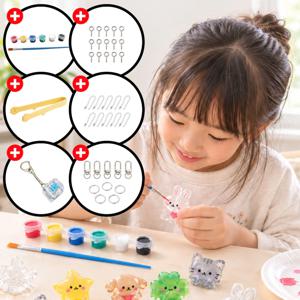 물라스틱 폴리모프 물에녹는플라스틱 젤리 키캡 키링 만들기 DIY 키트
