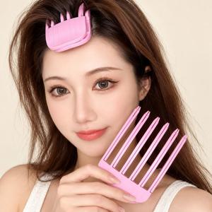 가르마 볼륨 집게 뿌리 헤어 앞머리 볼륨핀 정수리 클립 3날 6날