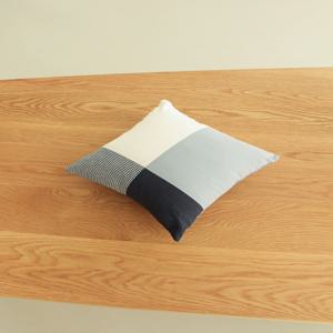 미니쿠션 30x30 -  패치워크 쿠션 Block patchwork cushion
