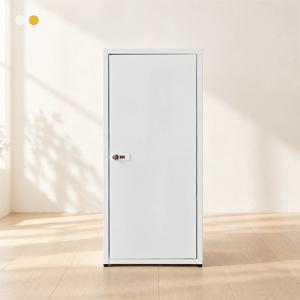 철제 슬림1문 잠금장치 수납락커 400