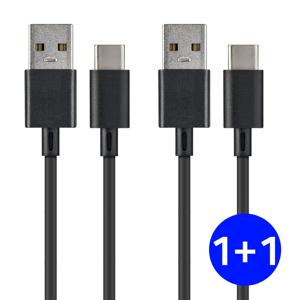 C to A USB C타입 15W 고속충전 케이블 3A 120cm 1+1 세트 벌크포장