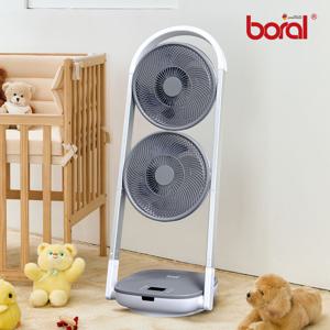 보랄 BLDC 무선 듀얼 접이식 선풍기 BR-D808RCF