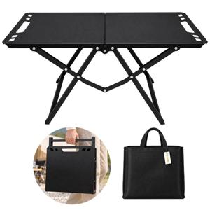 대형 접이식 캠핑 테이블 75x36cm 폴딩 사각테이블 휴대용 차박테이블 야외 식탁 밥상