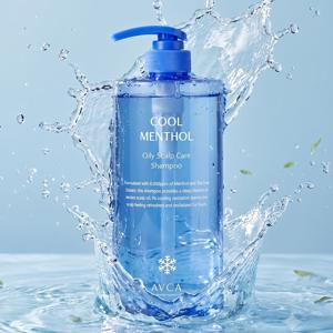 쿨 멘솔 지성두피케어 샴푸 1000ml