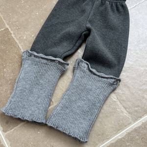 브룸 레그워머 레이어드 기모 레깅스 R29456