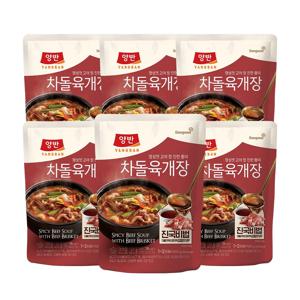 양반 차돌 육개장 460g*6개