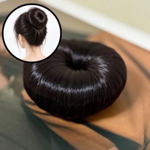똥머리 밴드 도넛 당고 올림머리 부분가발 헤어피스 승무원 면접 한복 쪽머리 번헤어 머리끈