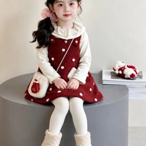 루비 도트 퀼팅 원피스 R29701
