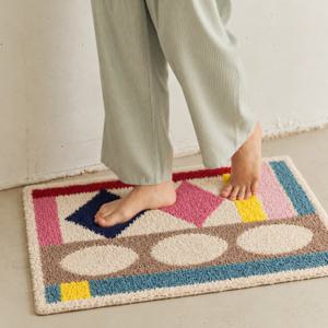캔디가든 터프팅 욕실 화장실 현관 싱크대 발매트 주방매트 65x45cm