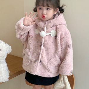 토끼 귀 후드 보아 재킷 R29923