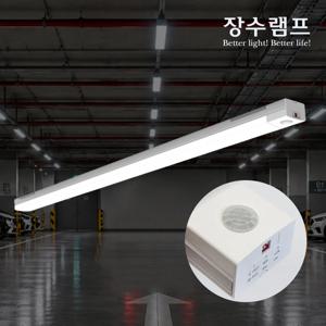 장수램프 LED 센서 주차장등 센서등 40W 60W 1200mm 주간 야간 디밍 밝기조절