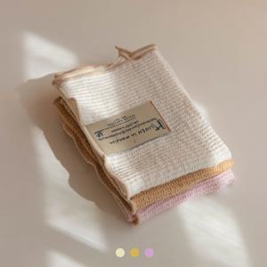 데일리 와플 면 핸드타올 행주(3color)