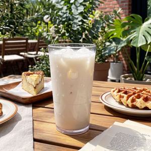 리업 클리어 560ml 4개입 / 국산 에코젠 안깨지는 리유저블 물컵 카페 19oz 컵