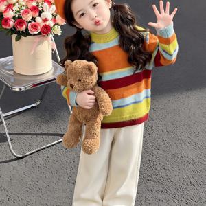 레인보우 스트라이프 니트 R29501