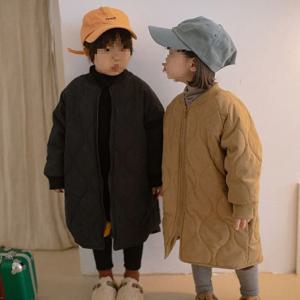 다이아 퀼팅 롱 패딩 코트 R29777