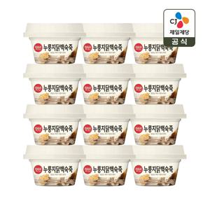 햇반 누룽지닭백숙죽 267g x12개