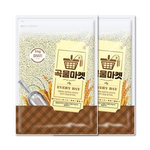 찰보리 5kg x 2개