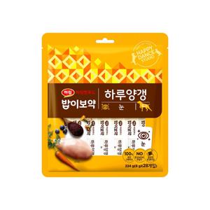 밥이보약 DOG 하루양갱 눈 28개입 / 강아지 간식