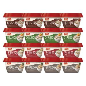 양반죽(쇠고기4+야채4+전복4+누룽지닭4) 16개