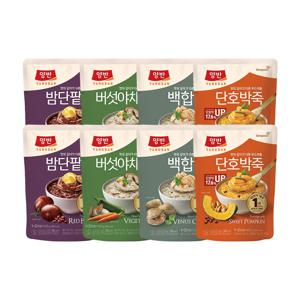 양반죽(호박2+단팥2+버섯야채2+백합2) 420g 8개