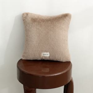 퍼 미니쿠션 30x30 - Milk Cocoa