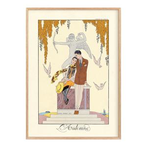 L Automne (1922-1926) _ 아르누보 가을 빈티지 포스터