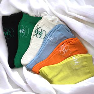 Signature Logo 항균 양말 (1P,4P,6P / 6COLORS)