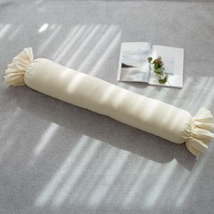 이지 20수 워싱 순면 사탕쿠션 100cm 내추럴 솜선택