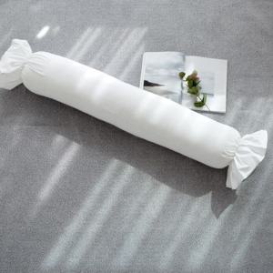이지 20수 워싱 순면 사탕쿠션 100cm 화이트 솜선택