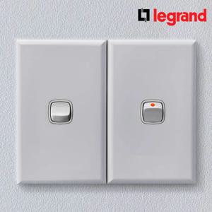르그랑 엑셀 스위치 2구 (1구+1구+연결대) 세트