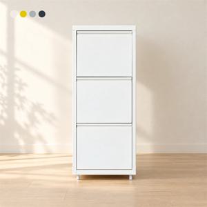 대형서랍 3단 슬림 철제 수납장 시리즈 280