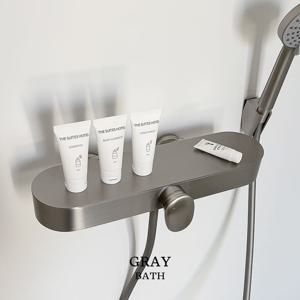선반형 샤워기수전 욕조 샤워 수도꼭지 셀프 무광 RG601