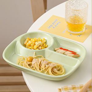 [해외] 앤디 세라믹 3칸 나눔접시 소스볼 플레이트 분할 접시 브런치 디저트 그릇 홈카페