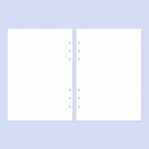 A5 6공 기본 리필 속지 내지_도트