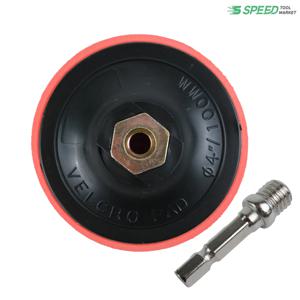 전동 드릴 그라인더 샌딩기 100mm(4인치) 샌딩 패드 M10 벨크로 찍찍이