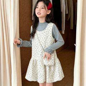 플라워 프린트 티어드 원피스 R30854