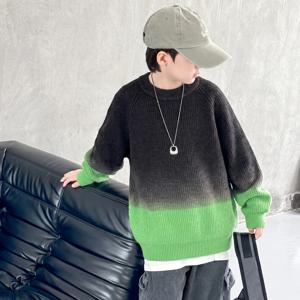 그라데이션 라운드 니트 R30561