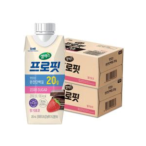 *셀렉스 프로핏 딸기초코 250ml 36팩