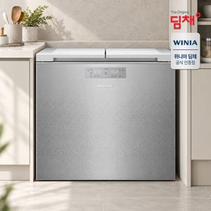 위니아 딤채 김치냉장고 뚜껑형 174L DDLE18ABWSS3