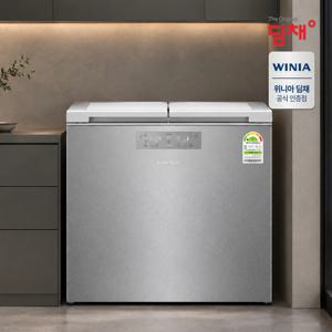 위니아 딤채 1등급 뚜껑형 김치냉장고 220L DDLE22ABWRS1