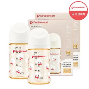 3세대 헬로베이비 240ml 트윈팩 1+1(젖병4개/노꼭지)