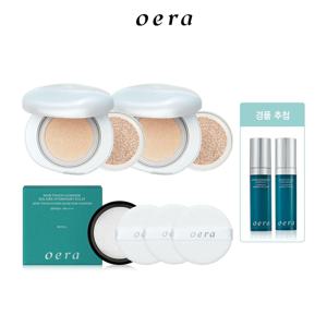 [VIP]오에라 OERA 스킨 터치 하이드라 글로우 쿠션 (4개용량+선 리필+퍼프3종, 경품찬스)