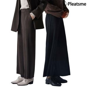 26FW 플리츠미 시그니처 핀턱 와이드 팬츠
